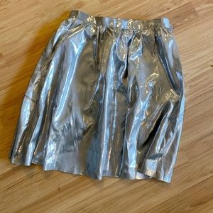 Silver skirt